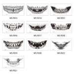 Halloween Prank Makeup Temporary Tattoo