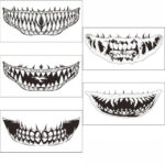 Halloween Prank Makeup Temporary Tattoo