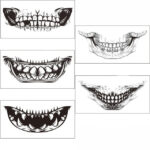 Halloween Prank Makeup Temporary Tattoo