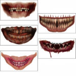 Halloween Prank Makeup Temporary Tattoo